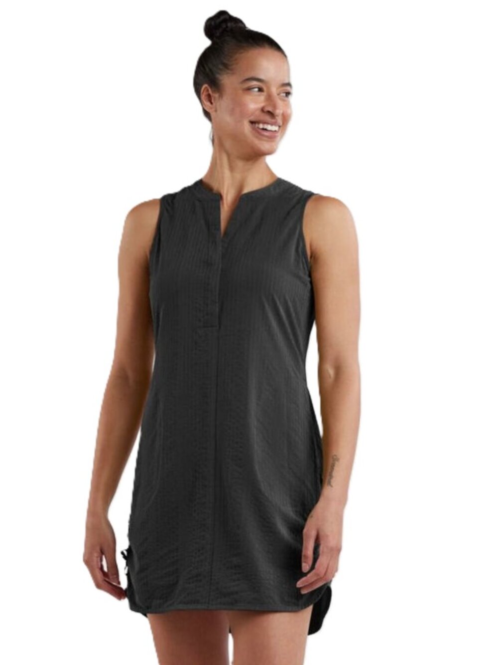 Title Nine Speed Racer Tunic Dress Large Gray
